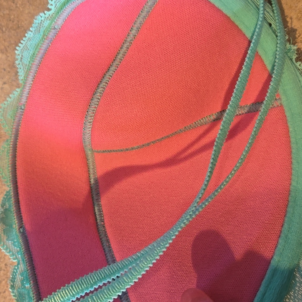 PINK Victoria's Secret Mint Green Lightly Lined Demi Bra - Picture 6 of 9